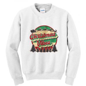 Christmas Vibes Retro Sweatshirt SN