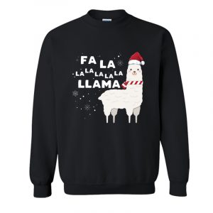 Falala Christmas Llama Sweatshirt SN