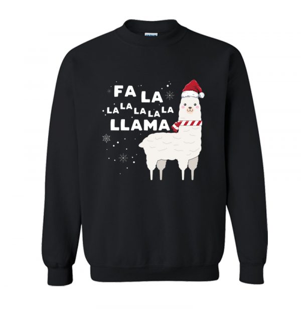 Falala Christmas Llama Sweatshirt SN