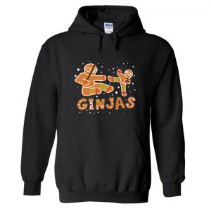 Ginja Redhead Christmas Ninja Gingerbread Kids Hoodie SN