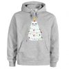 Grumpy Christmas Cat Hoodie SN