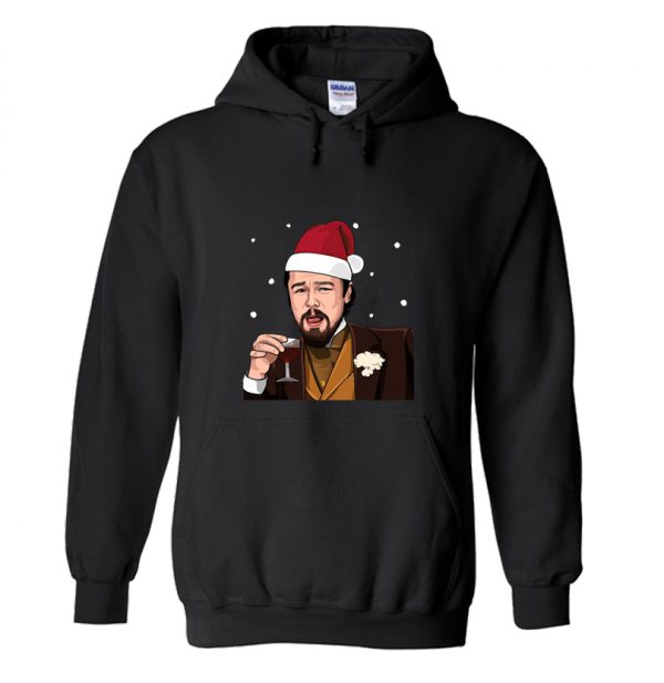 Leonardo DiCaprio Meme Christmas Hoodie SN