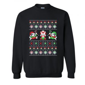 Super Christmas Bros Sweatshirt SN