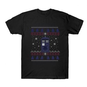 Tardis in the Snow T Shirt SN