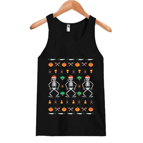 Trick Or Christmas Tank Top SN