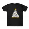 White Toilet Paper Christmas Tree T-Shirt SN