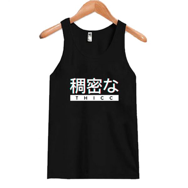 Aesthetic Japanese -THICC- Tank Top SN