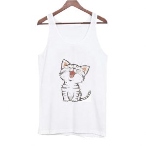 American Shorthair happy Cat Tank Top SN