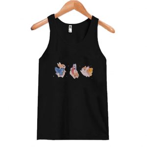 Bunnerfly Lines Bunny Butterfly Tank Top SN
