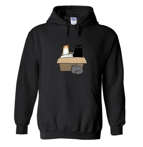 Cats in a Box Hoodie SN