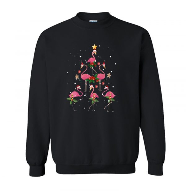 Christmas Flamingo Sweatshirt SN