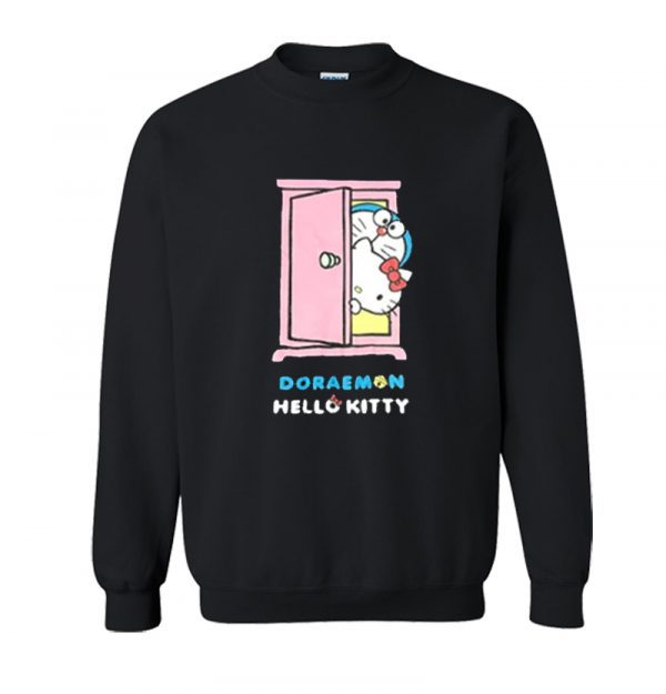 Doraemon X Hello Kitty Anime sweatshirt SN