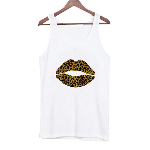 Leopard Lips Tank Top SN