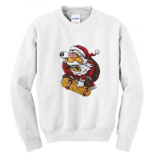 Santa Shocked sweatshirt SN