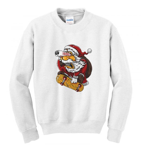 Santa Shocked sweatshirt SN