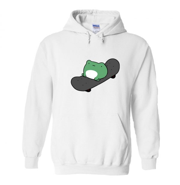 Skateboarding Frog Hoodie SN