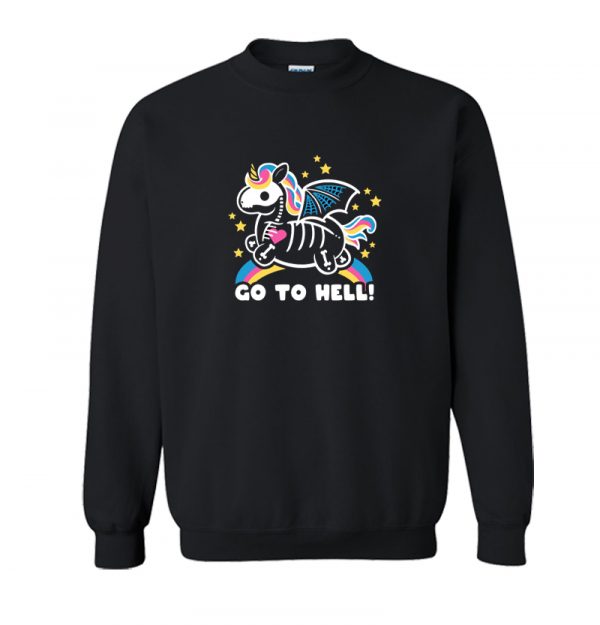 Skeleton Unicorn Sweatshirt SN