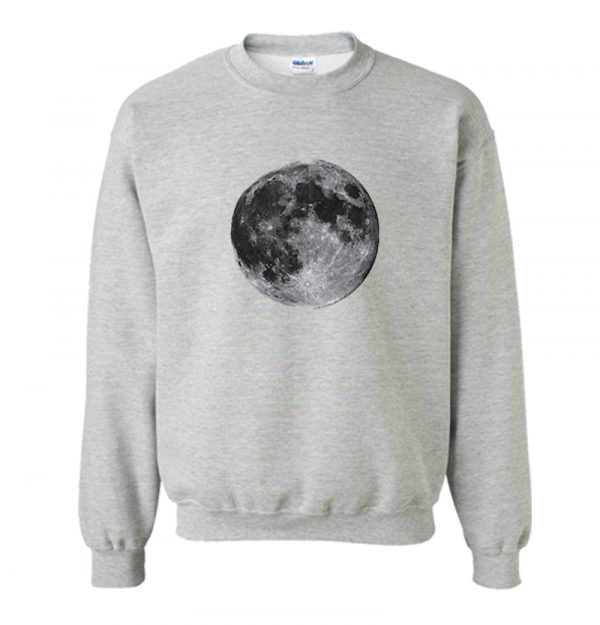 moon lunar space Sweatshirt SN