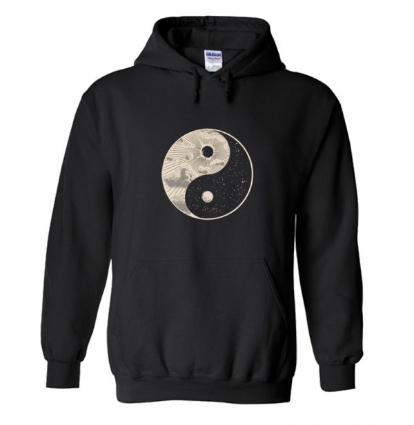 Day & Night Moon Hoodie SN