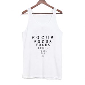 Focus Motivation Eye Chart Tank Top SN