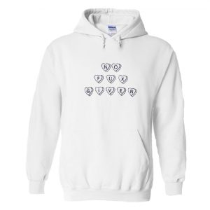 No Fux Given Love hoodie SN