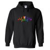 Rainbow Bridge Cat Infinity Heartbeat Hoodie SN