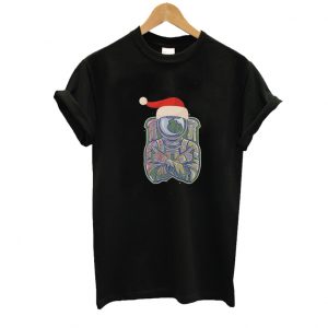 Space Astronaut Xmas T-Shirt SN