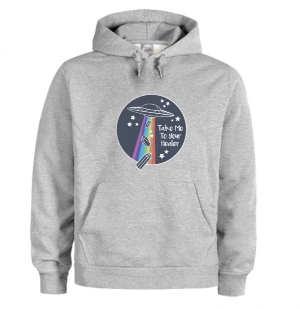 Take Me To Your Healer - Ufo Space Aesthetic Hoodie SN