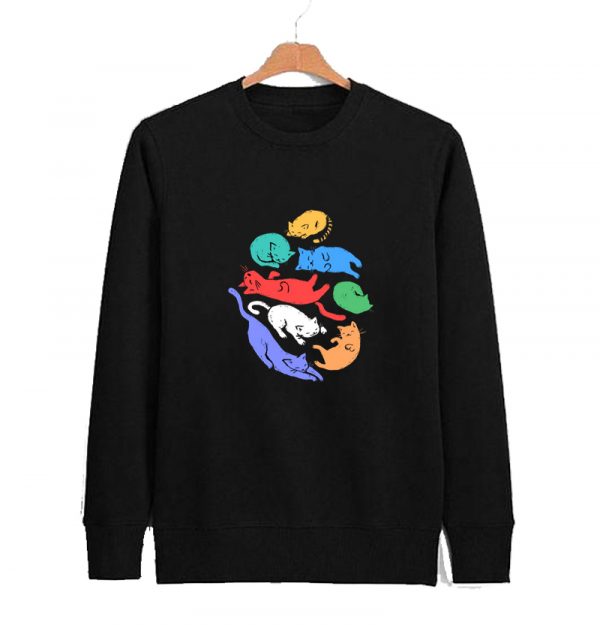 sleep sleep sleep Cats Sweatshirt SN