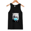 Albert Einstein Mask Face Tank Top SN