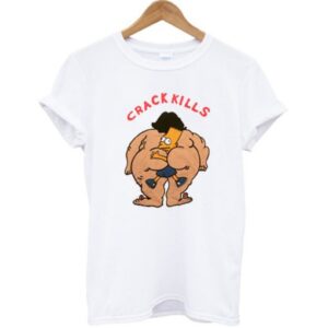 Bart Simpsons Crack Kills T-shirt SN