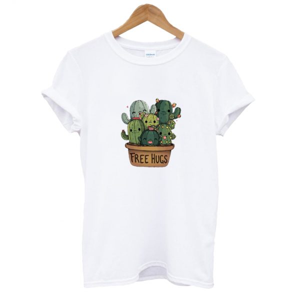 Cactus Free Hugs - plant lover T Shirt SN