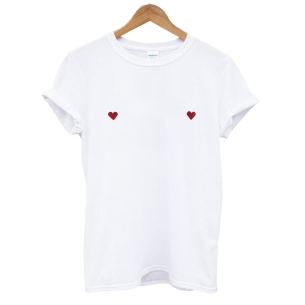 Heart Boobs T Shirt SN