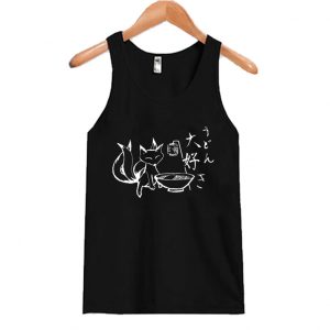 Kitsune Fox Japanese tank top SN