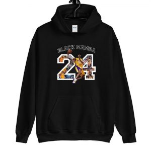 Kobe Bryant In Loving Memory Black Mamba Basketball Moments Tribute Los Angeles Number 24 Hoodie SN