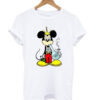 Mickey Mouse Smoking a Bong Marijuana 420 Stoner Weed T Shirt SN
