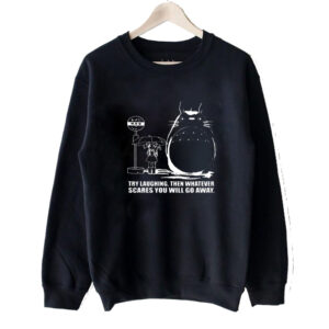 My neighbor Totoro Black Sweatshirt SN