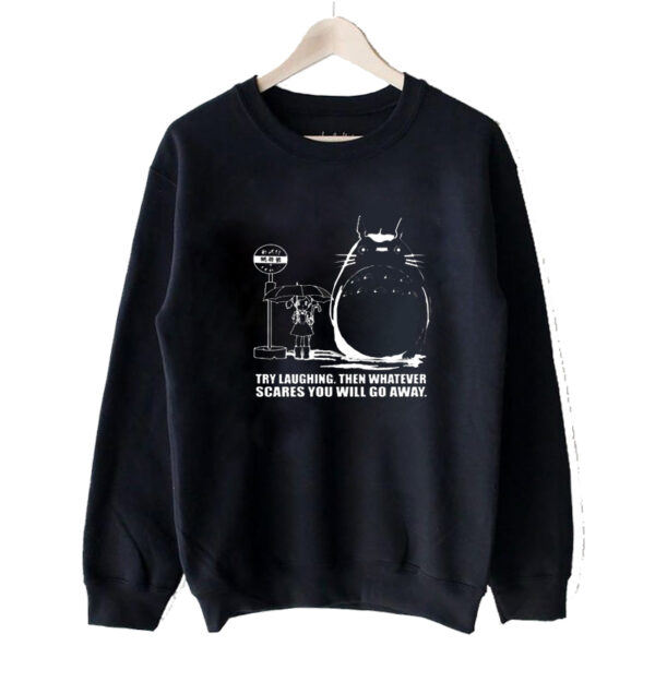 My neighbor Totoro Black Sweatshirt SN