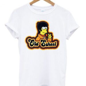 Old School Homer Simpson Funny T-shirt SN