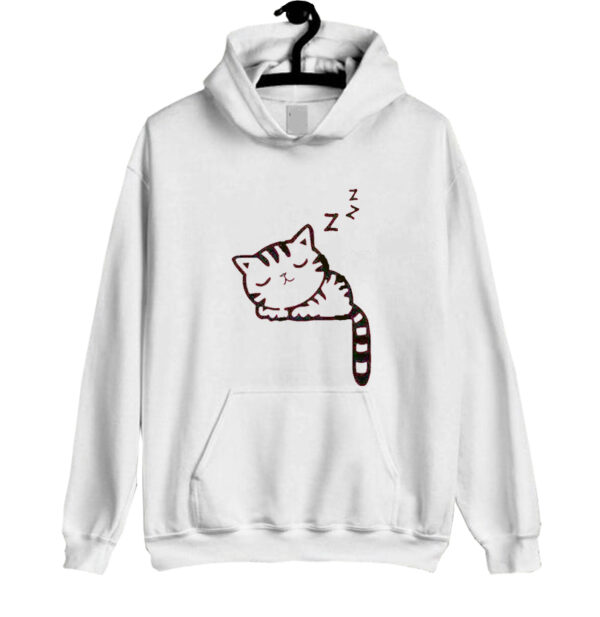 Pink Cat Hoodie SN