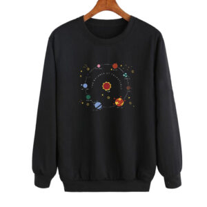 Planets Solar System and Stars Sweatshirt SN