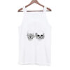 Skull See Hear No Evil Tank Top SN