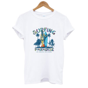 Surfing Paradise California T Shirt SN