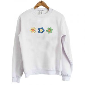 Vintage Flower Print sweatshirt SN