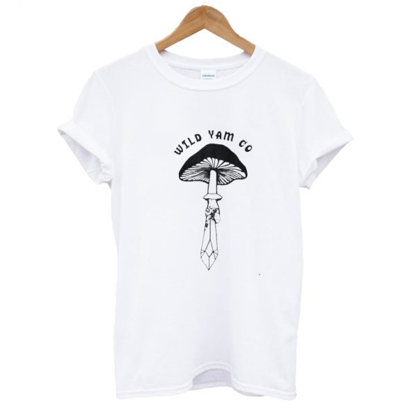 Wild Yam Co Mushroom T shirt SN