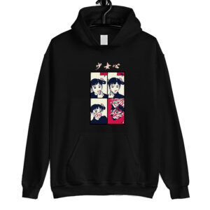 Anime Girl Red Lipstick hoodie SN