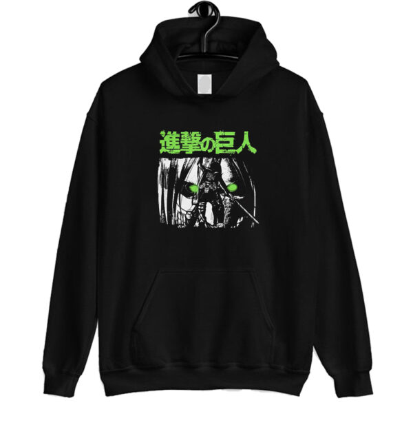 Attack On Titan Green Eyes Hoodie SN