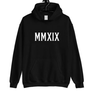 Custom Roman Numeral Hoodie SN