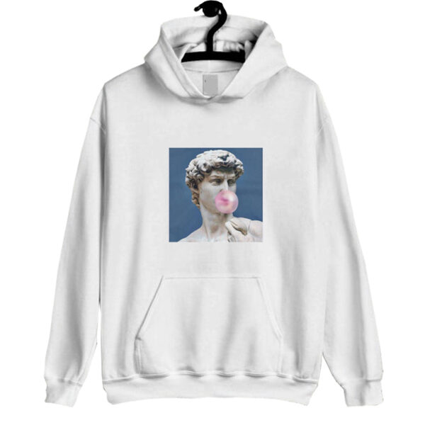 David Statue Bubblegum hoodie SN