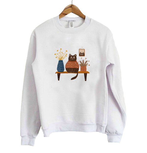 Funny Cat Sweatshirt SN